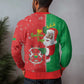 Afro Christmas in Burkina Faso Ugly Christmas Sweater Black Santa Joyeux Noel - African Pride