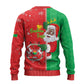 Afro Christmas in Burkina Faso Ugly Christmas Sweater Black Santa Joyeux Noel - African Pride