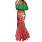 Afro Christmas in Burkina Faso Mermaid Dress Black Santa Joyeux Noel - African Pride