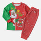 Afro Christmas in Burkina Faso Christmas Pajama Set Black Santa Joyeux Noel - African Pride