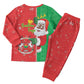 Afro Christmas in Burkina Faso Christmas Pajama Set Black Santa Joyeux Noel - African Pride
