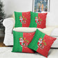 Burkina Faso Christmas Pillow Cover Black Santa Joyeux Noel