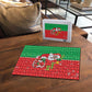 Burkina Faso Christmas Puzzle Black Santa Joyeux Noel
