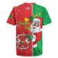 Afro Christmas in Burkina Faso Rugby Jersey Black Santa Joyeux Noel - African Pride