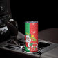 Afro Christmas in Burkina Faso Skinny Tumbler Black Santa Joyeux Noel - African Pride