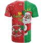Afro Christmas in Burkina Faso T shirt Black Santa Joyeux Noel - African Pride