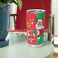 Afro Christmas in Burkina Faso Tumbler Cup Black Santa Joyeux Noel - African Pride