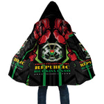 Burkina Faso Republic Day Cloak Coat Of Arms With Rose