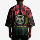 Burkina Faso Republic Day Kimono Coat Of Arms With Rose