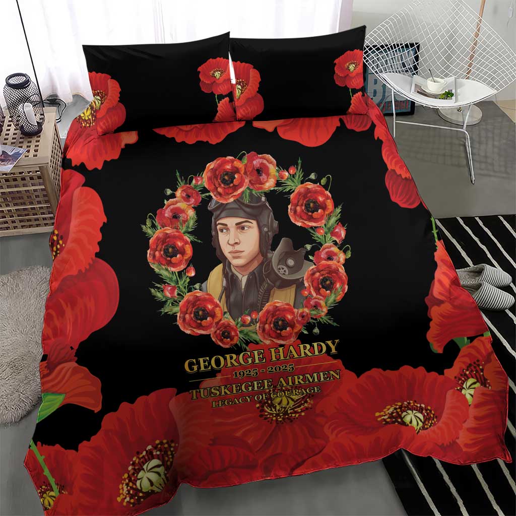 George Hardy Tuskegee Red Tail Pilots Bedding Set Legacy of Courage - African Pride