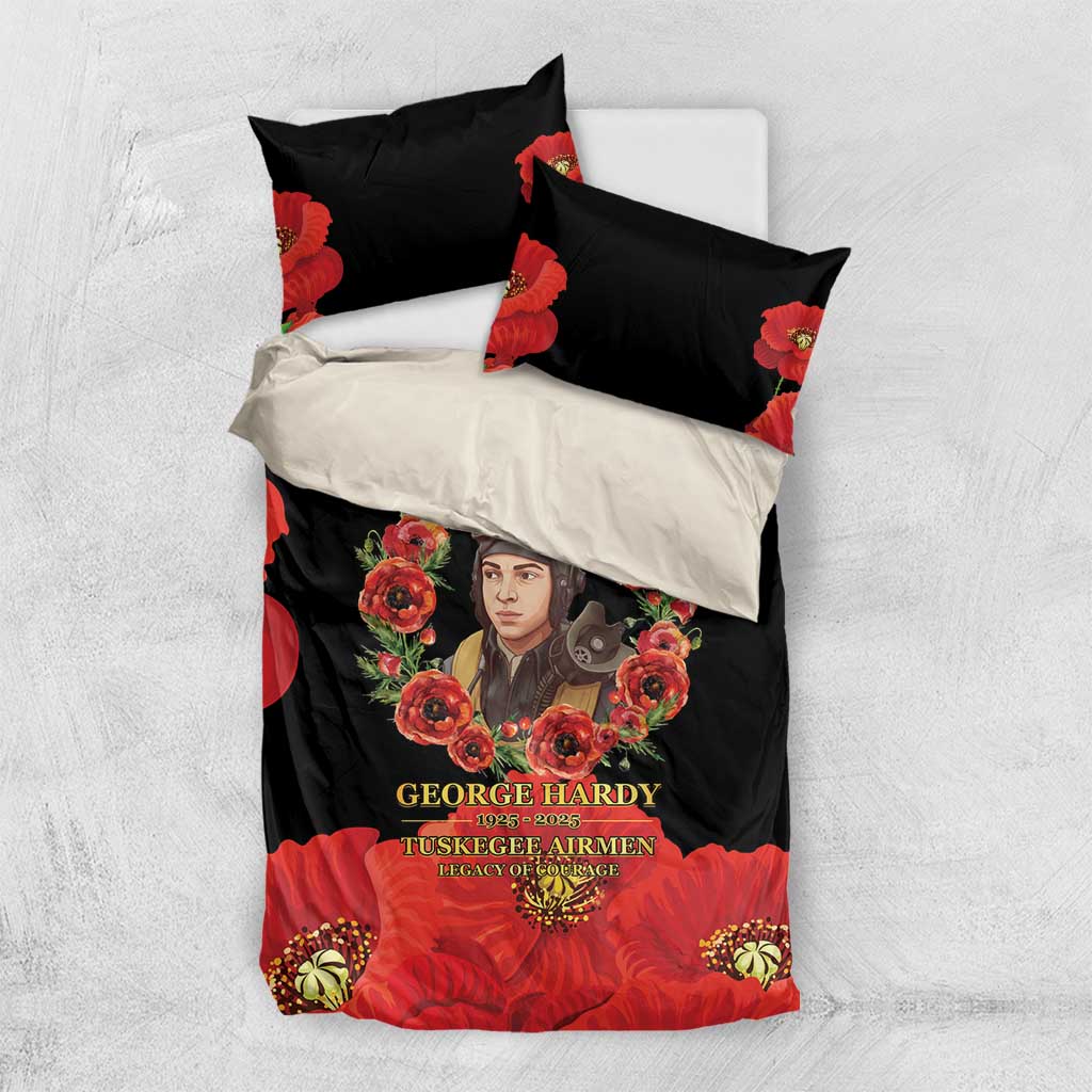 George Hardy Tuskegee Red Tail Pilots Bedding Set Legacy of Courage - African Pride