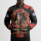 George Hardy Tuskegee Memorial Bomber Puffer Jacket Red Tail Pilots Legacy of Courage
