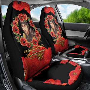 George Hardy Tuskegee Red Tail Pilots Car Seat Cover Legacy of Courage - African Pride