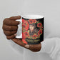 George Hardy Tuskegee Memorial Ceramic Mug Red Tail Pilots Legacy of Courage