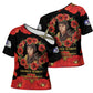 George Hardy Tuskegee Memorial Cross Shoulder Shirt Red Tail Pilots Legacy of Courage
