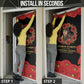 George Hardy Tuskegee Memorial Door Cover Red Tail Pilots Legacy of Courage