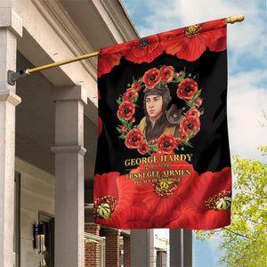 George Hardy Tuskegee Red Tail Pilots Garden Flag Legacy of Courage - African Pride