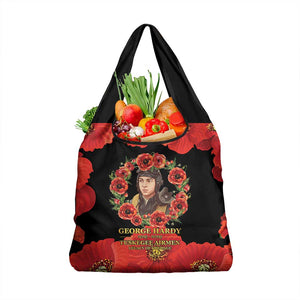 George Hardy Tuskegee Red Tail Pilots Grocery Bag Legacy of Courage - African Pride