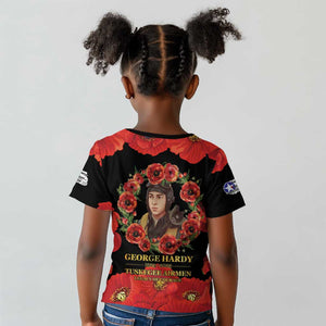 George Hardy Tuskegee Red Tail Pilots Kid T shirt Legacy of Courage - African Pride