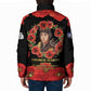 George Hardy Tuskegee Memorial Padded Jacket Red Tail Pilots Legacy of Courage