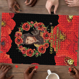 George Hardy Tuskegee Memorial Puzzle Red Tail Pilots Legacy of Courage