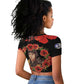 George Hardy Tuskegee Red Tail Pilots Raglan Cropped T shirt Legacy of Courage - African Pride
