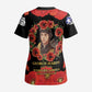 George Hardy Tuskegee Memorial Scrub Top Red Tail Pilots Legacy of Courage - African Pride