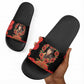 George Hardy Tuskegee Memorial Slide Sandals Red Tail Pilots Legacy of Courage