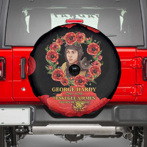 George Hardy Tuskegee Red Tail Pilots Spare Tire Cover Legacy of Courage - African Pride