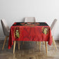 George Hardy Tuskegee Red Tail Pilots Tablecloth Legacy of Courage - African Pride
