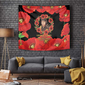 George Hardy Tuskegee Red Tail Pilots Tapestry Legacy of Courage - African Pride