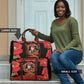 George Hardy Tuskegee Memorial Travel Bag Red Tail Pilots Legacy of Courage