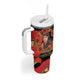 George Hardy Tuskegee Red Tail Pilots Tumbler With Handle Legacy of Courage - African Pride