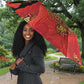George Hardy Tuskegee Memorial Umbrella Red Tail Pilots Legacy of Courage