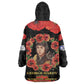 George Hardy Tuskegee Red Tail Pilots Wearable Blanket Hoodie Legacy of Courage - African Pride