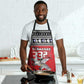 Tuskegee Red Tails Airmen Christmas Apron P-51 Mustang 332nd Fighter Group