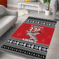 Afro Christmas Tuskegee Red Tails Airmen Area Rug Merry Christmas - African Pride