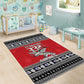 Afro Christmas Tuskegee Red Tails Airmen Area Rug Merry Christmas - African Pride