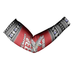 Tuskegee Red Tails Airmen Christmas Arm Sleeves P-51 Mustang 332nd Fighter Group