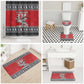 Tuskegee Red Tails Airmen Christmas Bathroom Set P-51 Mustang 332nd Fighter Group