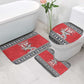 Tuskegee Red Tails Airmen Christmas Bathroom Set P-51 Mustang 332nd Fighter Group