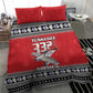 Afro Christmas Tuskegee Red Tails Airmen Bedding Set Merry Christmas - African Pride