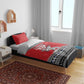 Afro Christmas Tuskegee Red Tails Airmen Bedding Set Merry Christmas - African Pride