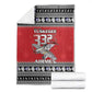 Afro Christmas Tuskegee Red Tails Airmen Blanket Merry Christmas - African Pride
