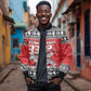 Afro Christmas Tuskegee Red Tails Airmen Bomber Jacket Merry Christmas - African Pride