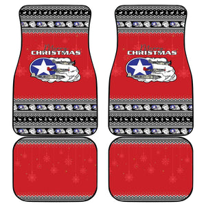 Afro Christmas Tuskegee Red Tails Airmen Car Mats Merry Christmas - African Pride
