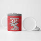 Tuskegee Red Tails Airmen Christmas Ceramic Mug P-51 Mustang 332nd Fighter Group