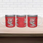Tuskegee Red Tails Airmen Christmas Ceramic Mug P-51 Mustang 332nd Fighter Group