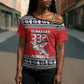 Tuskegee Red Tails Airmen Christmas Cross Shoulder Shirt P-51 Mustang 332nd Fighter Group