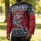 Tuskegee Red Tails Airmen Christmas Hockey Jersey P-51 Mustang 332nd Fighter Group